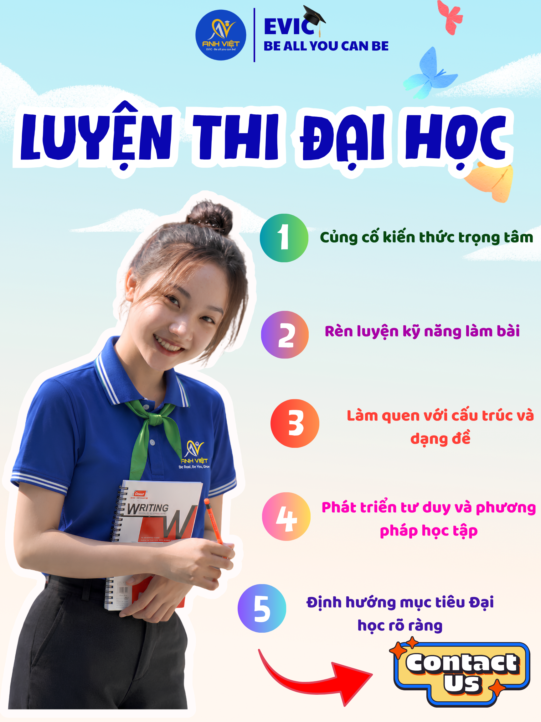 LUYỆN THI TIẾNG ANH THPT – VỮNG KIẾN THỨC, CHINH PHỤC MỤC TIÊU ĐẠI HỌC