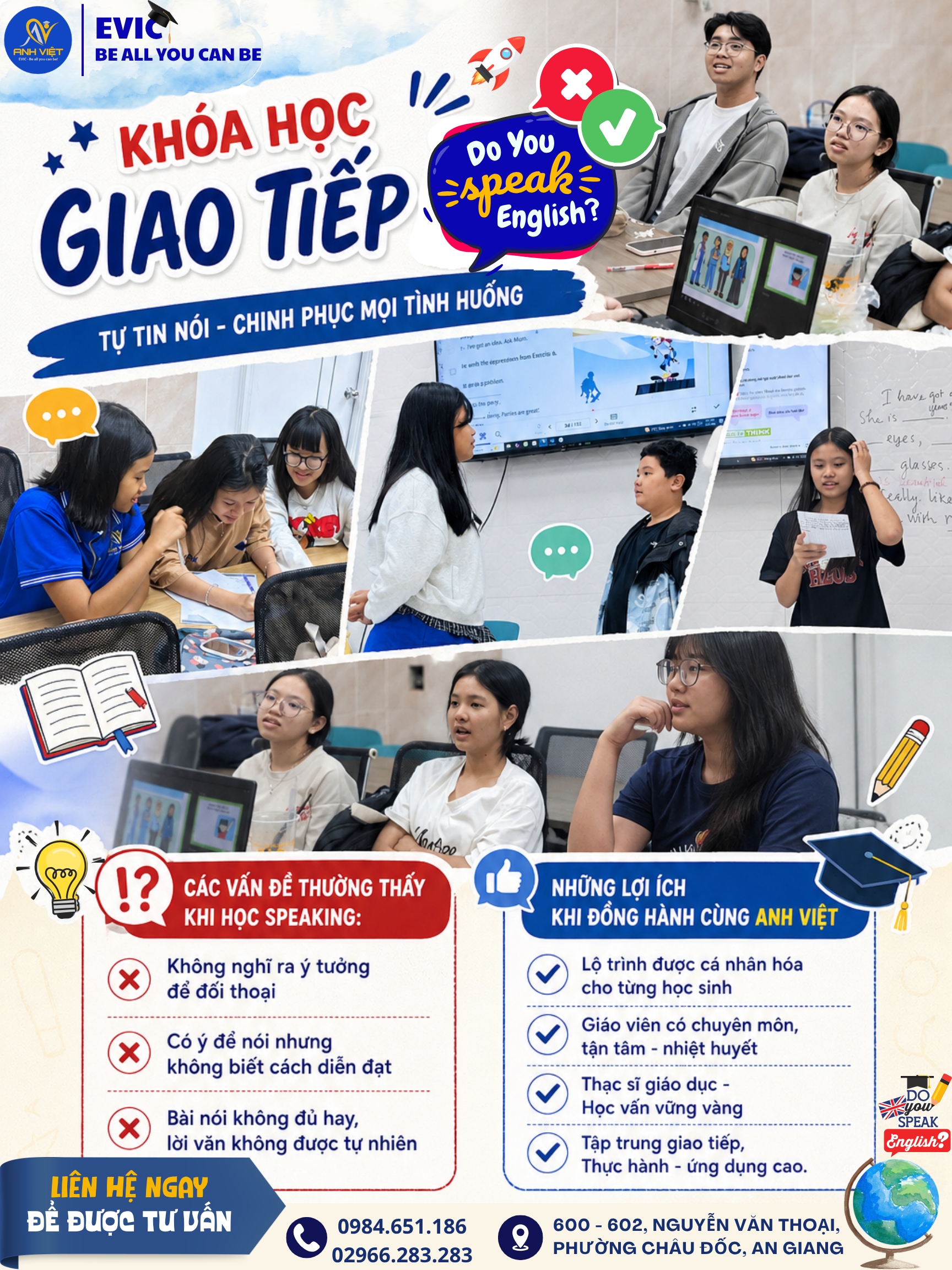 Tiếng Anh Giao Tiếp Cho Người Lớn